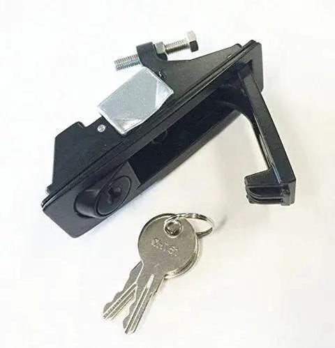2 Pack Compression Latches Adjustable Grip 0.04 To 0.95 In Compatible C2-32-25 showing latch, keys, and adjusting screw