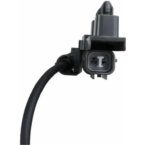 Close-up of ABS sensor part of Front Right Wheel Hub And Bearing Assembly With ABS Sensor For 6 Lug 4x4 Fits 2004 To 2012 Colorado Canyon