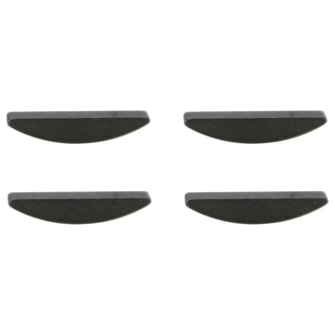 Woodruff Key Set For GY6 Chinese Scooters And ATVs 13mm By 3mm Width 4 Pack displayed front view