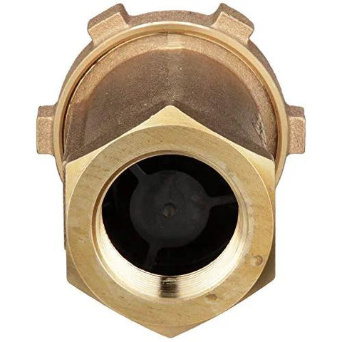 Brass Zurn Wilkins 1-1/4 in dual check valve 700XLFP high-capacity body