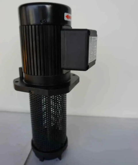 Industrial Coolant Pump For Lathe And Bandsaw Tools With Immersion 180 Millimeters 7 Inches NPT 1/2 Inch Thread Three Phase 220/380V 94W 11 GPM Flow At 60 Hz 8.1 PSI Model TC-8180 Heavy Duty Shop-Ready Toolroom Machinery Coolant Solution
