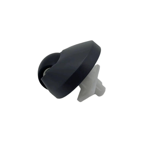 Omni Directional Front Wheel For Roborock S5 Max S6 Pure S7 S7 MaxV Q7 Max Pro Grade Replacement Caster Black One Pack