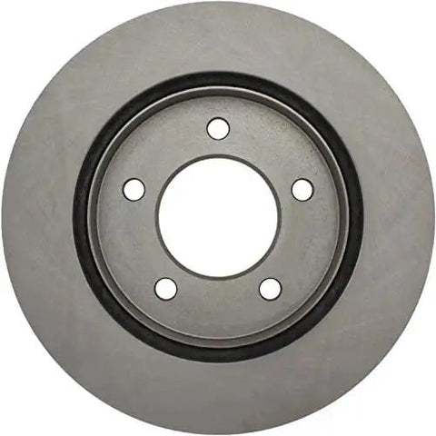 Centric C-Tek front brake rotor with five lug holes and central hub