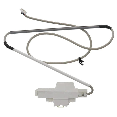 Washer Lid Latch Replacement W10619844 For Front Load Washers; latch with attached wiring, suitable for Whirlpool models.