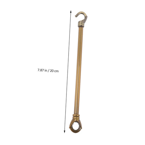 Heavy Duty Chandelier Load Bearing Hook And Ring Kit For Ceiling Light Support With Hanging Tube For Easy Installation