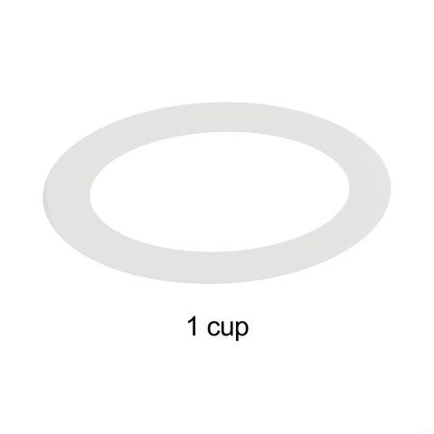Premium Silicone Replacement Gasket Seal For Moka Espresso Coffee Makers Fits 1 Cup Through 12 Cup Stovetop Pots Soft Flexible Leak Proof Easy Fit