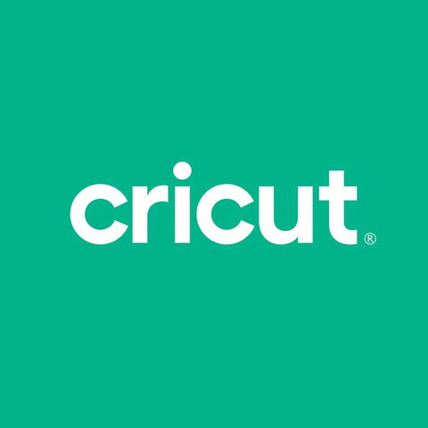 Cricut brand logo on teal background