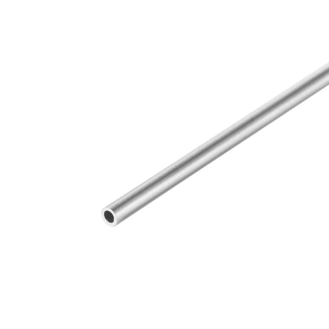 Single tube from Five Piece Pack Of 304 Stainless Steel Round Capillary Tubing 3 Millimeter Outer Diameter 2 Millimeter Inner Diameter 300 Millimeter Long