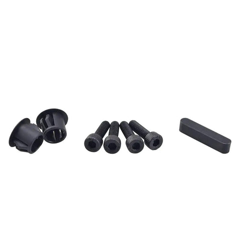 Planetary Gearbox For NEMA 23 Stepper Motor With 5:1 Gear Ratio mounting hardware including screws and caps