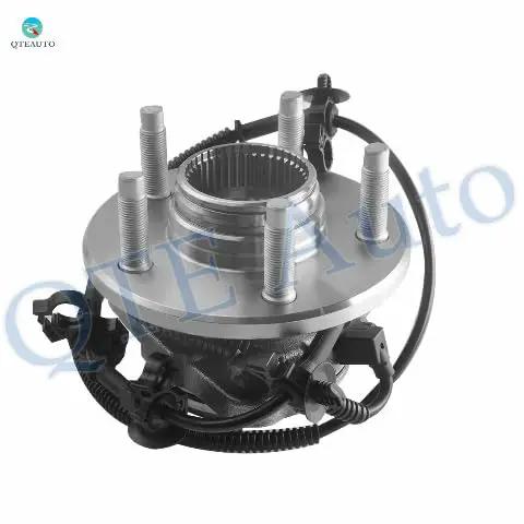 Front view of Front Wheel Hub Bearing Assembly Pair For 1998 2000 Ford Ranger 4x4 With 4 Wheel ABS And 1998 1999 Mazda B4000 V6 4L 4WD