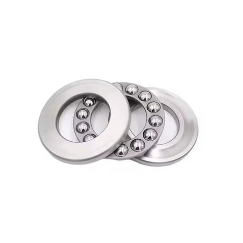 Thrust ball bearings, chrome steel, 15x28x9 mm, ABEC3 single-row, 2 pcs
