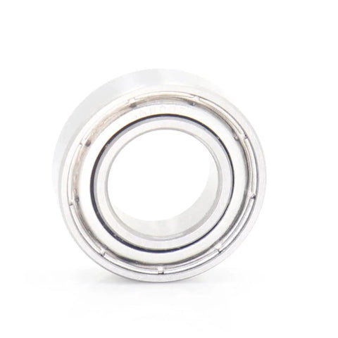 Close-up of a single stainless steel ball bearing from the Stainless Steel Fishing Reel Ball Bearings Kit For 19 14000XG 14000PG Spinning Reels 03968 04128 Bearing Set Ten High Precision Bearings To Reduce Friction And Increase Casting Distance.