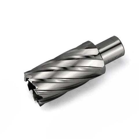 Annular Cutter Kit for Magnetic Drill Press With Weldon Shank 3/4 Inch, Cutting Diameter 1-1/4 Inch, Cutting Depth 2 Inch, HSS Slugger Bits