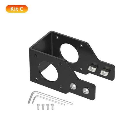 Y Axis Nema 17 42 Stepper Motor Mount For 3D Printer Aluminum Bracket Fits 2040 4040 Euro Standard V Slot Profiles Kit C