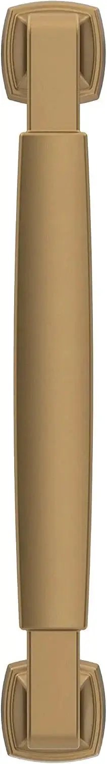 Stature Champagne Bronze Cabinet Pull 5-1/16 Inch Center-To-Center Drawer Handle for cabinets, transitional style, front view