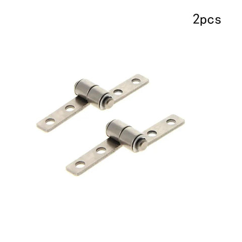 0.1Nm Iron Nickel Plated Torque Type Friction Positioning Hinge Left Silver Tone 2 Pack Bettomshin Cabinet Door Hinges