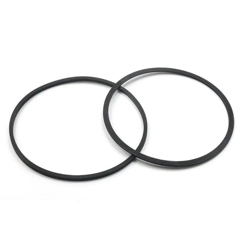 Rubber seals from Heavy Duty Hydraulic Log Splitter Cylinder Rebuild Seal Kit For 4.5 Inch Bore And 1.75 Inch Rod Cylinders Rubber And Plastic Seals