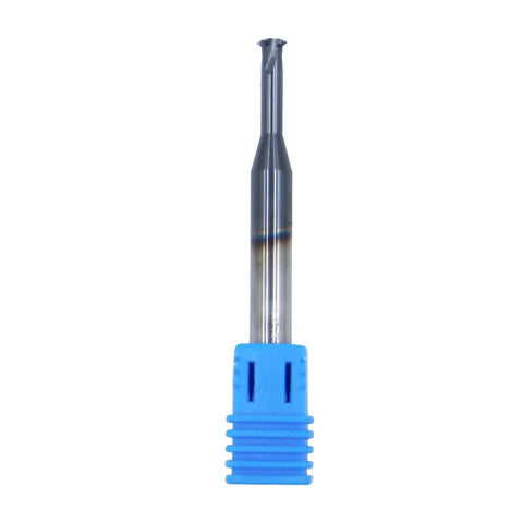 20-56 TPI Single Pitch One Quarter Inch Solid Carbide Thread End Mill For Metalworking, 0.018 Inch Cutting Diameter, 4 Flute