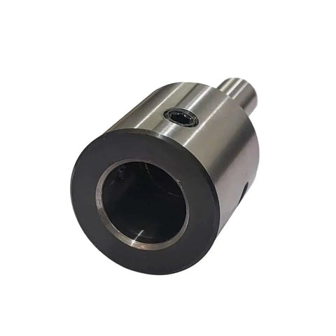 Front view of Annular Cutter Shank Holder Pro Grade for One Half Inch Tools with Lock Screw Hardened and Ground Alloy Steel Construction