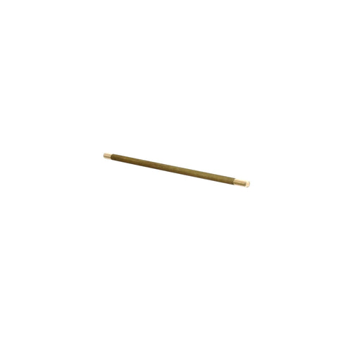 Heavy Duty Brass Stem For Float Valves 12 Inch Length 5/16-18 NPT Threaded in side view