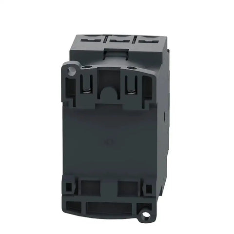 DPE18BL Easy TeSys 24VDC Coil Contactor with screw clamp terminals, front view, compact design for HVAC applications