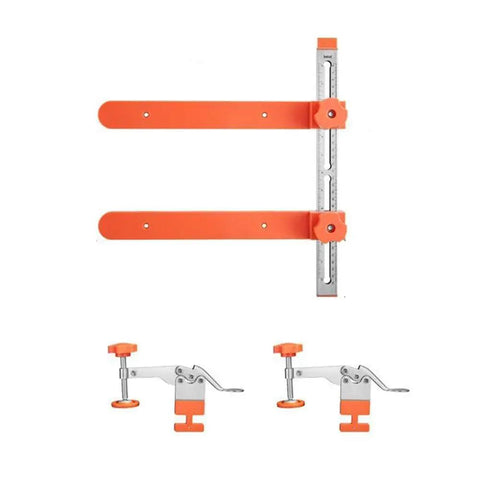 All In One Drawer Slide Jig Kit With Toggle Clamp And Magnetic Arm For Fast, Precise Cabinet, Drawer, And Desk Installations