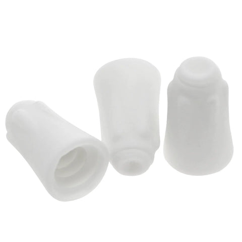 Yocimango ceramic wire nut connectors, 24-pack, white porcelain, 18-8 AWG high-temperature twist caps