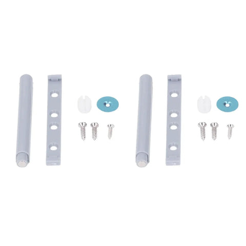 20Pcs Cabinet Door Rebound Devices for Wardrobe, Drawers, and Sliding Doors, soft close hardware set, size 8.5 by 1.2 cm, ABS material.