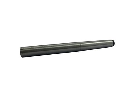 Heavy Duty Pro Grade Precision Steel Lathe Alignment Test Bar Mandrel For Headstock And Tailstock Alignment To Eliminate Taper On Long Workpieces MT2 Regular OAL 180 Mm Hardened To 52 Plus 2 HRC And Precision Ground For Industrial Machining