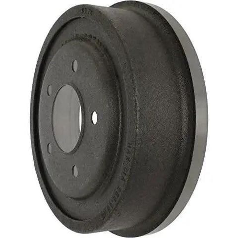 Centric C-Tek standard rear replacement brake drum for Ford, dark gray metal finish