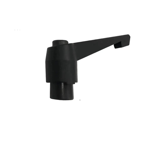Side view of Heavy Duty Handle For SBR Bearing Block M6 X 12mm Rod, suitable for linear rail mounting and smooth motion use.