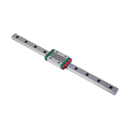Pro Grade MGN9 Miniature Linear Guide Rail System With Smooth Motion Carriage, 200mm length, installed view