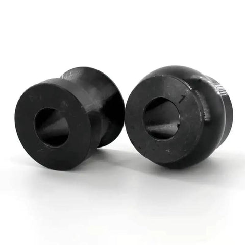 Pro Grade One Inch Round Bead Roll Dies Set Fits Most Bead Rollers With 22Mm Shafts Heat Treated Tool Steel Black Oxide Coating
