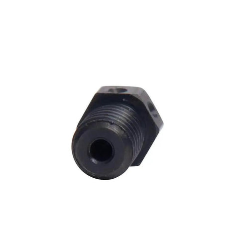 Hardened Steel M6 Nozzle for 1.75mm filament, close-up front view, suitable for V6 hotend, 0.25mm to 0.6mm diameters, 4 pack