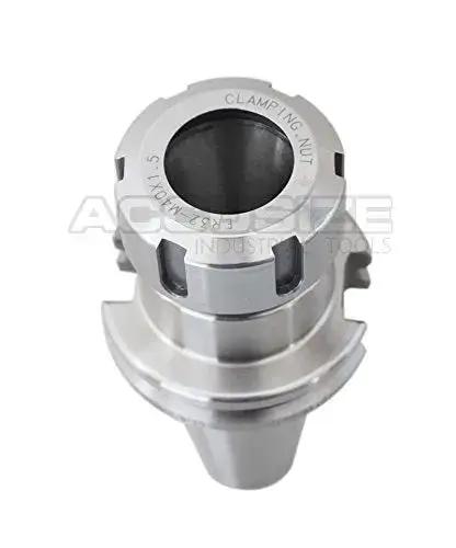 Top view of Cat40 To Er32 Collet Chuck, Milling Workhorse, 2.76 Inch Projection, Balanced To 20,000 RPM At G2.5, in premium alloy steel.