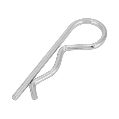 10 Pack Cotter Pins And Hairpin Spring Fasteners Kit For Auto And Engineering Use Galvanized R Clips Retaining Pins 4x75mm