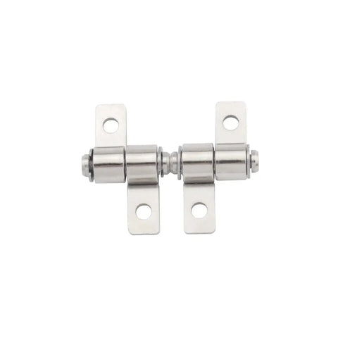 4Pcs Small Shaft Damping Swivel Positioning Hinge Kit For Switchgear Cabinets CL2057 0.3N.m Left And Right 360 Degree Torque Stop