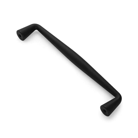 10 Pack Matte Black Cabinet Handles With 5 Inch Hole Center Solid Zinc Alloy Drawer Pulls Cupboard Hardware For Kitchen Cabinets