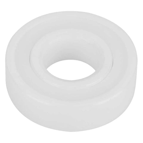 2pcs white ceramic 12x28x8 mm 6001-2RS sealed deep groove ball bearings