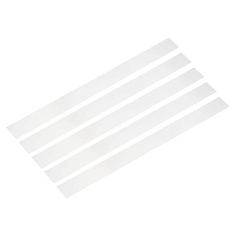 10 Pack 304 Stainless Steel Shim Stock Strips 0.03mm Thick By 1 Inch Wide By 12 Inches Long Flat Bar Gap Filler Trim For DIY Craft Projects Durable Rust Resistant Metal.