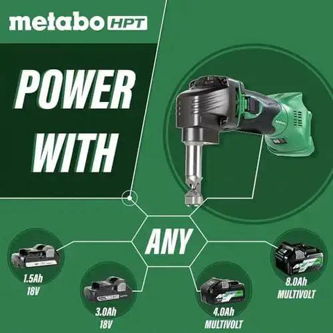 18V Cordless Nibbler For Metal Panels Beasts At Cutting Through Mild Steel, Aluminum, Stainless, And Corrugate Tool Without Battery