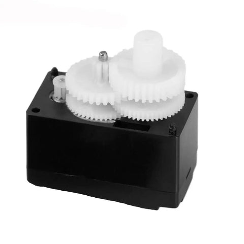 Two Pack 5G Mini Digital RC Servo With Plastic Gear, showcasing lightweight micro servo design for precision control in models.