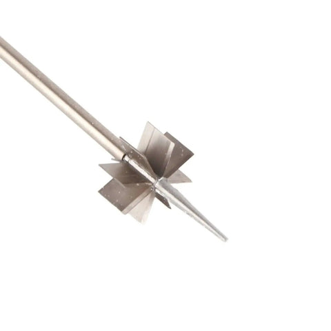 Multifunction Onion Cutter And Veggie Slicer With Ergonomic Stainless Steel Blade showing detailed view of blade design.