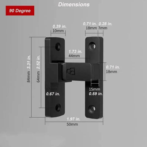 Heavy Duty Flip Latch Lock For Gates Barns Garages Fences And Cabinets 90 Degree And 180 Degree Sliding Or Swinging Door Latch Bolt