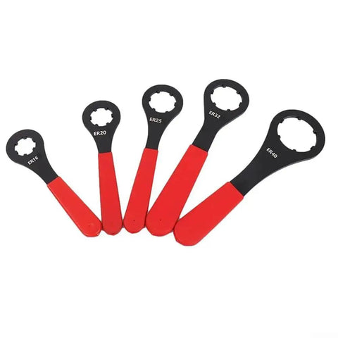 Heavy Duty ER Collet Wrench For ER16 ER20 ER25 ER32 ER40 CNC Spanner Tool And Machine Tool Spanner Holder Wrench Key Great For Nut Removal