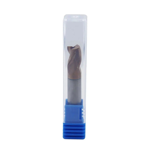 Solid Carbide End Mill For Aluminum 5/16 Inch 3 Flute 37 Degree Helix ZRN Coated Cutting Tool in package