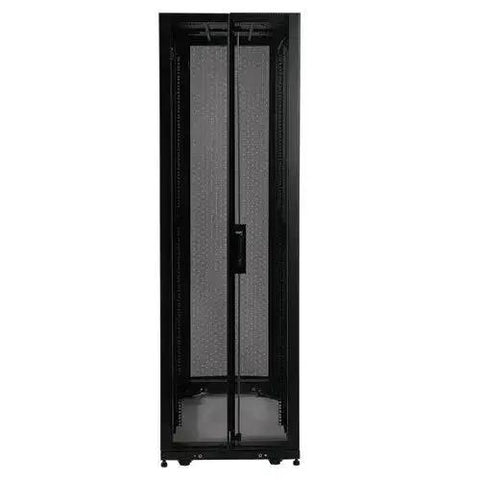 Front view of 42U Server Rack Enclosure Cabinet With Doors And Side Panels For 19 Inch Gear, Standard 42 Inch Depth, 3000 Pound Capacity