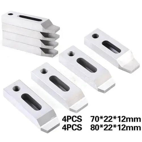 Stainless Steel Wire EDM Jig Holder Set 4 Piece For Precision Fixture Board And Woodworking Joinery Clamping Leveling Tool