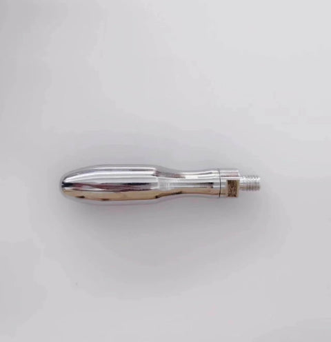 9 Teeth Crank Milling Machine Lift Crank Rocker Arm Parts, alloy rotary handle for precision machining, side view on white background