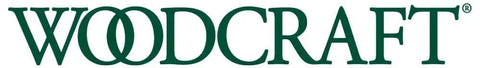Logo of Woodcraft, company specializing in woodworking tools and supplies.